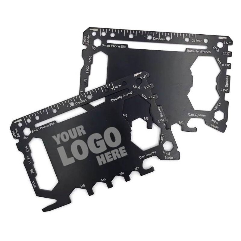 2 Business Cards Multitool Model 2 saying Your Logo Here example for businesses 2