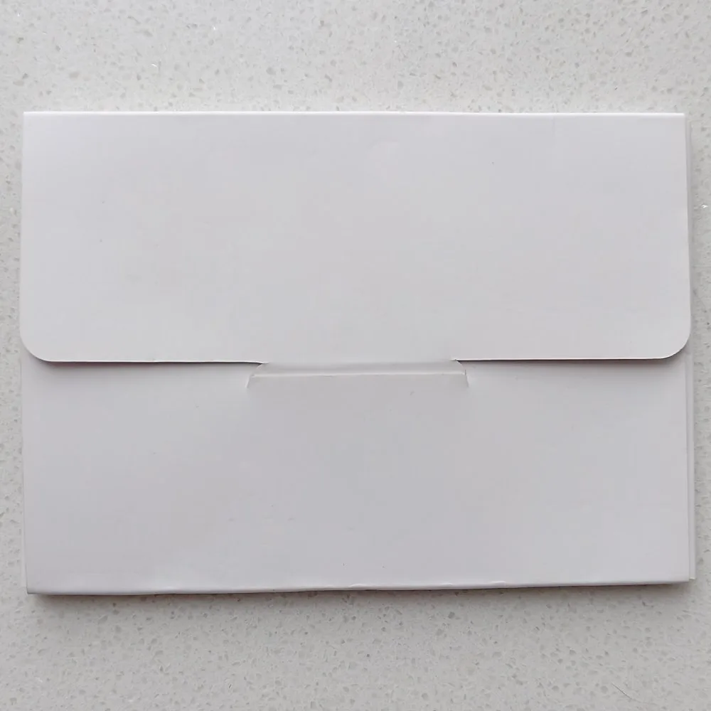 Branding Box packaging backside