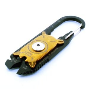 Carabiner Pocket Tool with 20 tools