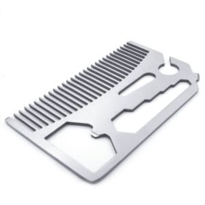 Silver Comb Multitool 2 - 10 handy tools - front side